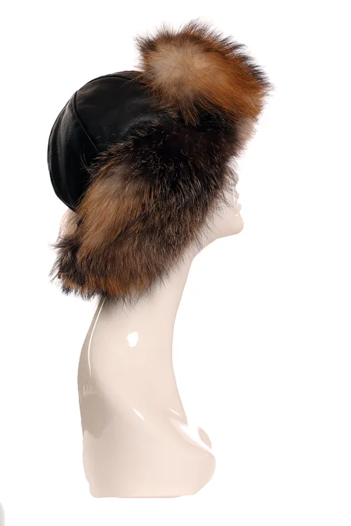 Cross-Fox fur hat - Masai | Fur hats | BILODEAU Canada