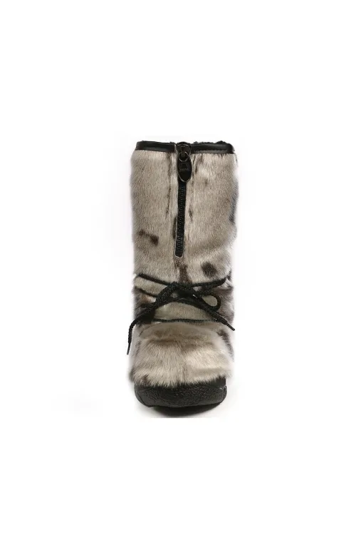 Naturel Seal fur children boots - Blizzard | Snowmobile boots | BILODEAU Canada