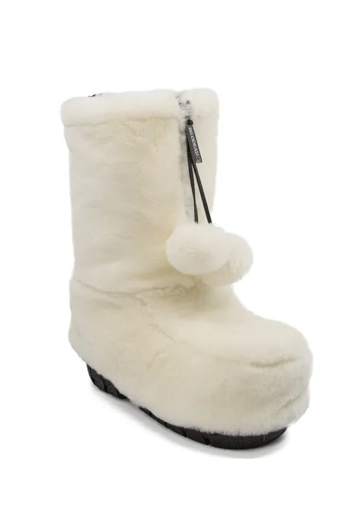 *New* - White sheep boots - Blizzard | Winter boots - Snow boots | BILODEAU Canada