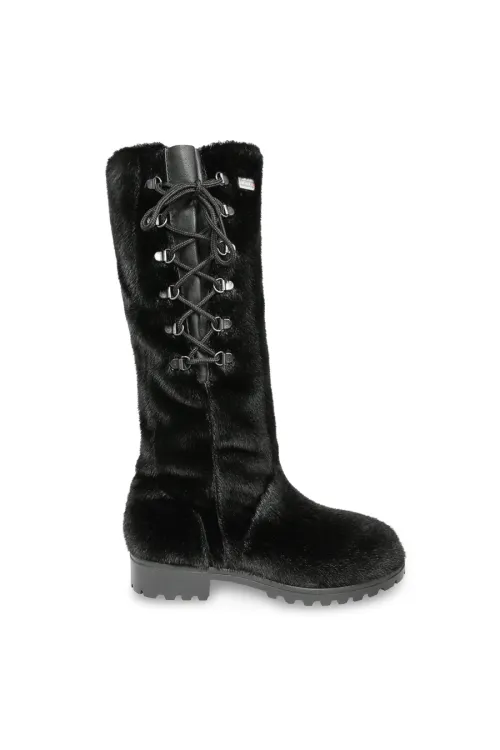 Natural Seal fur boots - Aly | Winter boots - Urban boots | BILODEAU Canada