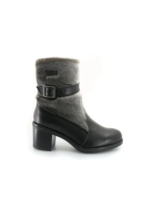 Natural Seal fur boots - Laura | Winter boots - Urban boots | BILODEAU Canada