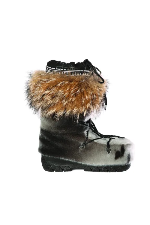 Natural Seal fur boots - Mukluk | Winter boots - Snow boots | BILODEAU Canada