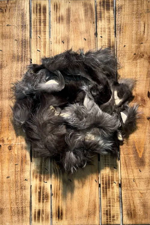 Silver Fox scraps | Fur scraps | BILODEAU Canada