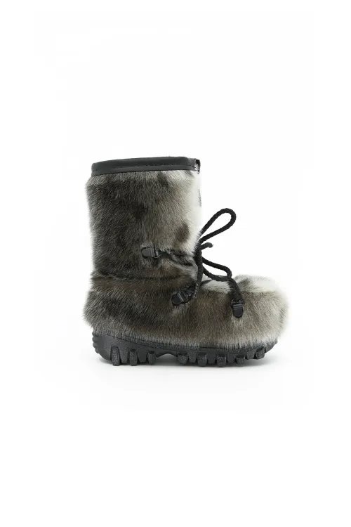 Bottes en fourrure bébé Loup Marin naturel - Blizzard | Bébé | BILODEAU Canada