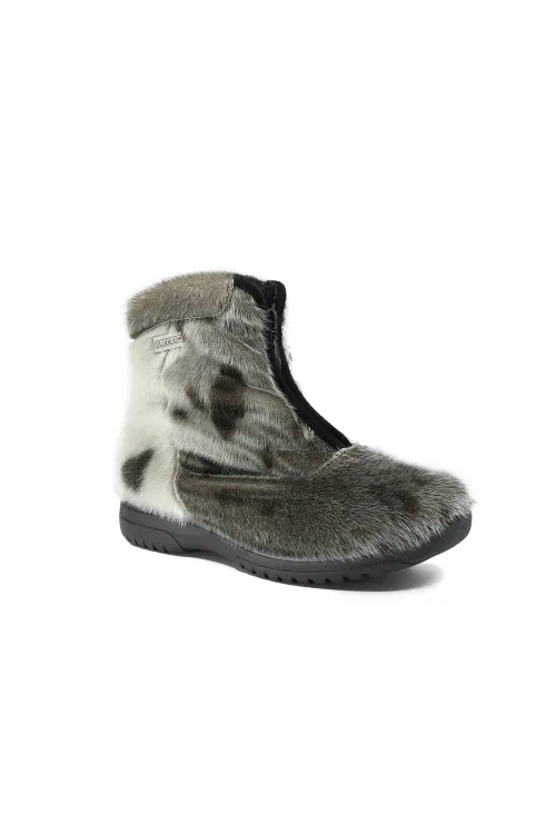 Bottes en fourrure de Loup Marin naturel - Akiwe | Bottes d'hiver - Bottes urbaines | BILODEAU Canada