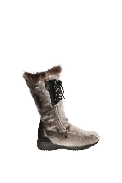 Bottes en fourrure de Loup Marin naturel - Kaminak | Bottes d'hiver - Bottes urbaines | BILODEAU Canada
