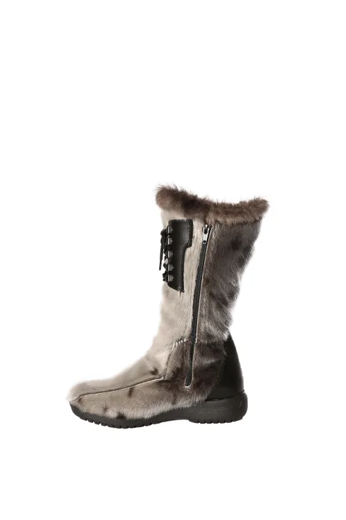 Bottes en fourrure de Loup Marin naturel - Kaminak | Bottes d'hiver - Bottes urbaines | BILODEAU Canada