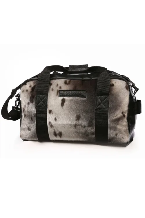 Sac de voyage cuir et Loup Marin naturel | Sacs - Sacs en fourrure | BILODEAU Canada